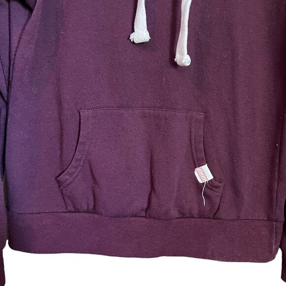 3 for $30! Reflex maroon fleece hoodie. Size medium - Picture 7 of 12